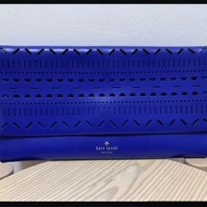 Kate spade lasor cut clutch